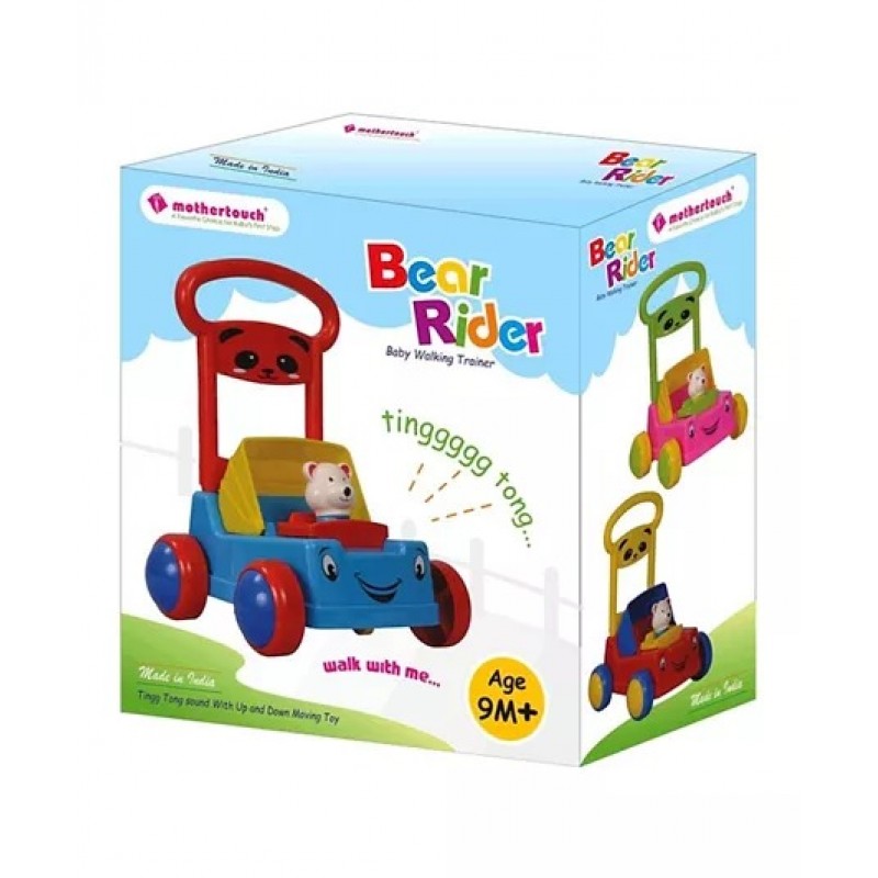 mothertouch bear rider activity walker